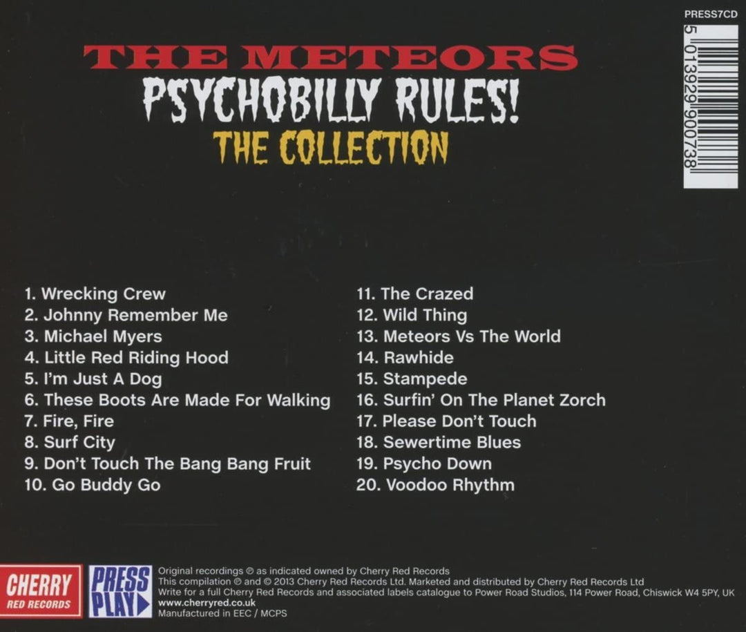 Psychobilly Rules - The Meteors  [Audio CD]