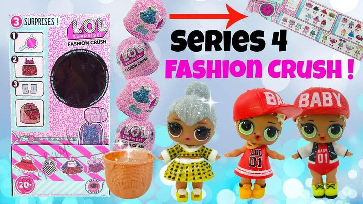 L.O.L. Surprise!- Fashion Crush, Multicolour (Giochi Preziosi Spagna LLU53001), Assorted Colour/Model