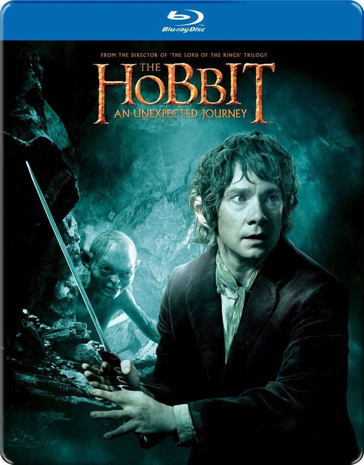 The Hobbit: An Unexpected Journey [Steelbook] [2012] [Region Free] -  Fantasy/Adventure [Blu-ray]