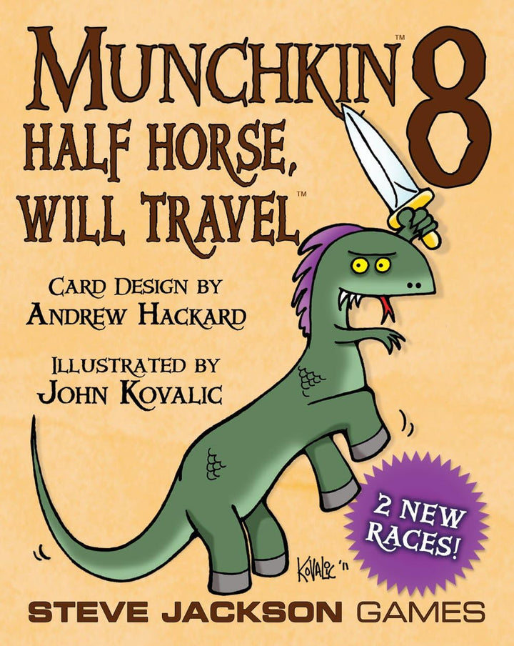 Munchkin 8 Half Horse, Will Travel Card Game