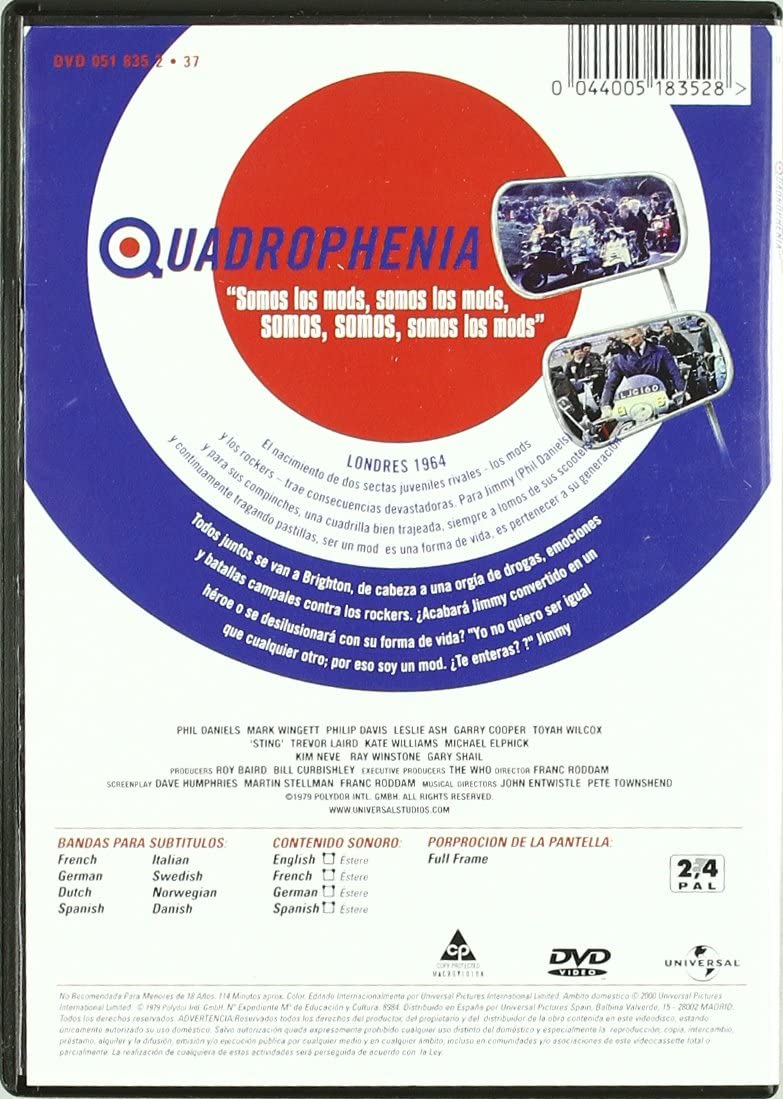 Quadrophenia [1979] - [DVD]