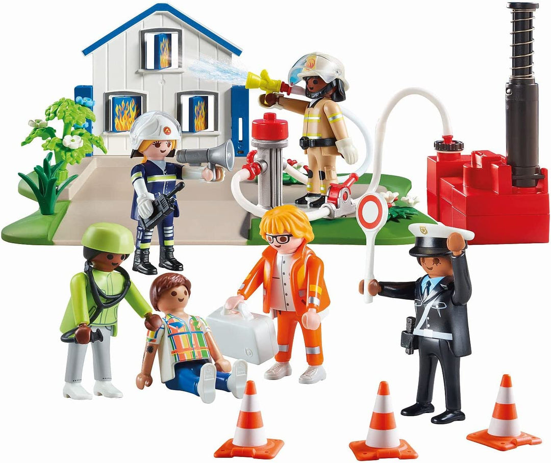 Playmobil 70980 My Figures: Rescue Playset
