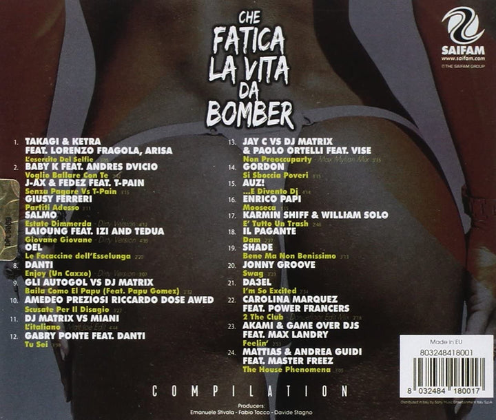 Che Fatica La Vita Da Bomber / Various [Audio CD]