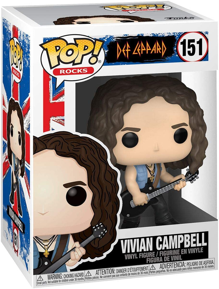 Def Leppard Vivian Campbell Funko 45037 Pop! Vinyle #151