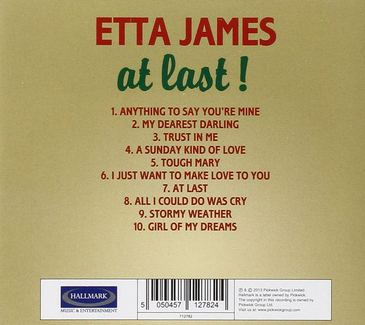 Etta James - At Last [Audio CD]