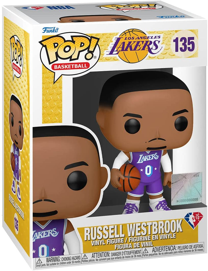 Los Angeles Lakers Russell Westbrook Funko 59266 Pop! VInyl #135