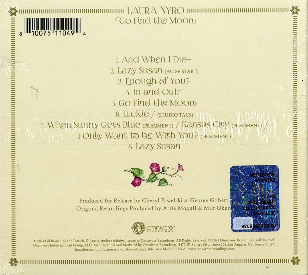 Laura Nyro - Go Find The Moon: The Audition Tape [Audio CD]