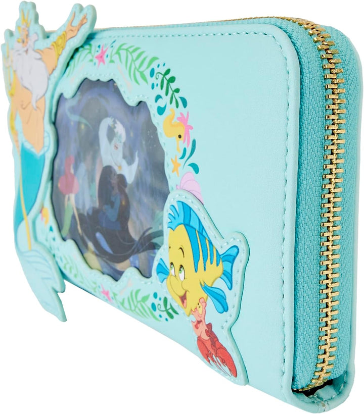 Loungefly Disney The Little Mermaid Princess Lenticular Wristlet