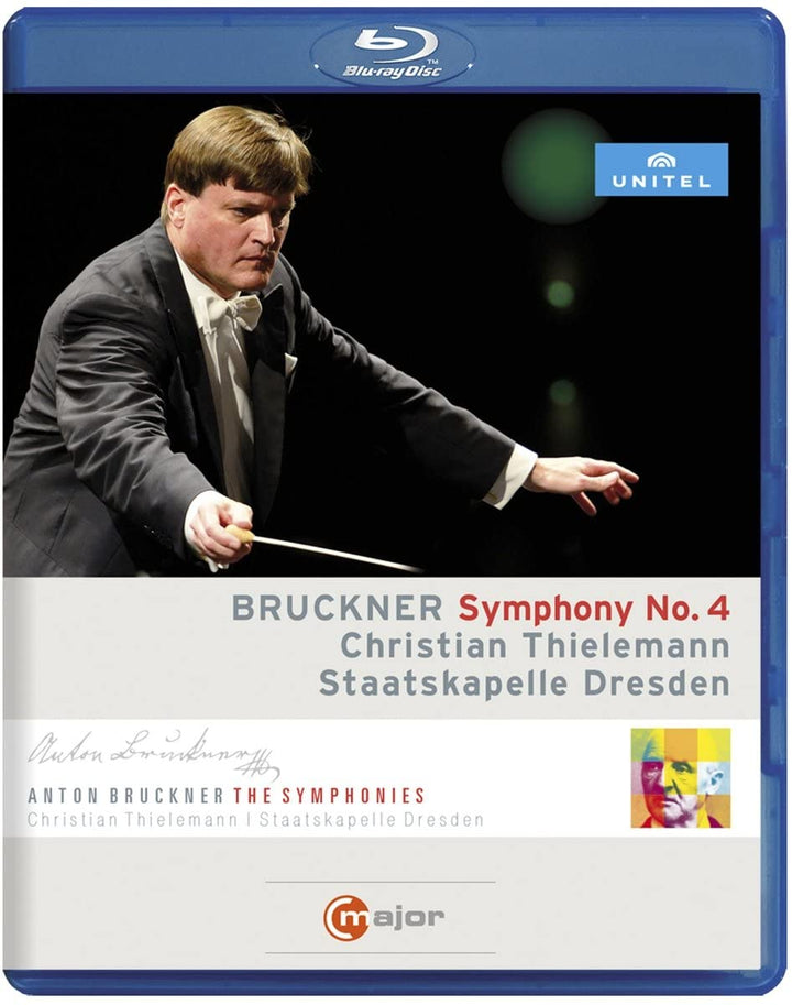 Bruckner: Symphony No. 4 [Staatskapelle Dresden, Christian Thielemann] [C Major Entertainment: 732604] [2016] [Blu-ray]