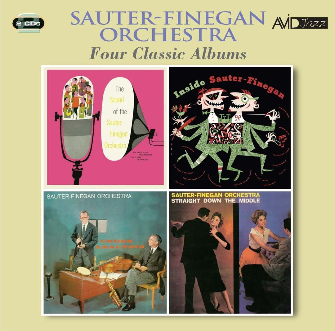 Four Classic Albums (The Sound Of The Sauter-Finegan Orchestra / Inside Sauter-Finegan / Under Analysis / Straight Down The Middle) - Sauter-Finegan Orchestra [Audio CD]