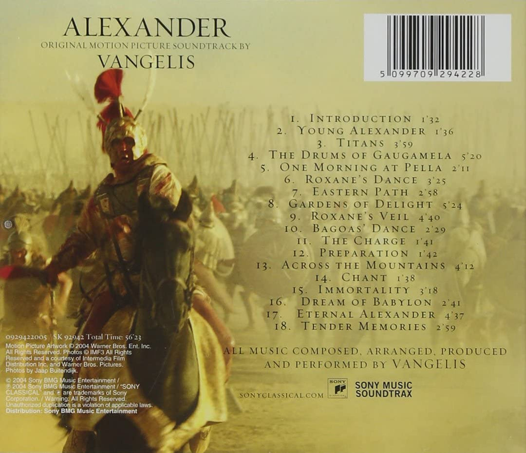 Vangelis - Alexander Soundtrack) [Audio CD]