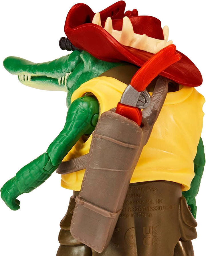 Teenage Mutant Ninja Turtles 83294CO Mutant Mayhem 4.5-Inch Leatherhead Basic Action Figure