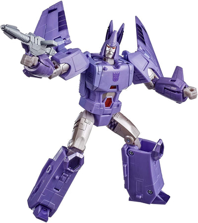 Transformers Generations War for Cybertron: Kingdom Voyager WFC-K9 Cyclonus Action Figure