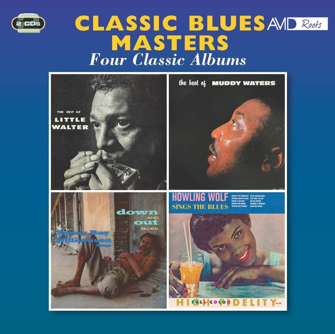 Classic Blues Masters - Four Classic Albums (The Best Of Little Walter / The Best Of Muddy Waters / Down And Out Blues / Sings The Blues) [Audio CD]