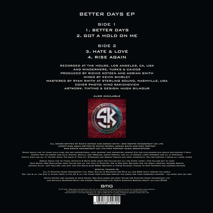 Better Days EP (Limited 12" Vinyl Single) [VINYL]