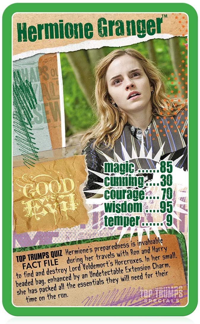 Top Trumps Harry Potter and the Deathly Hallows Part 1 Card Game 2