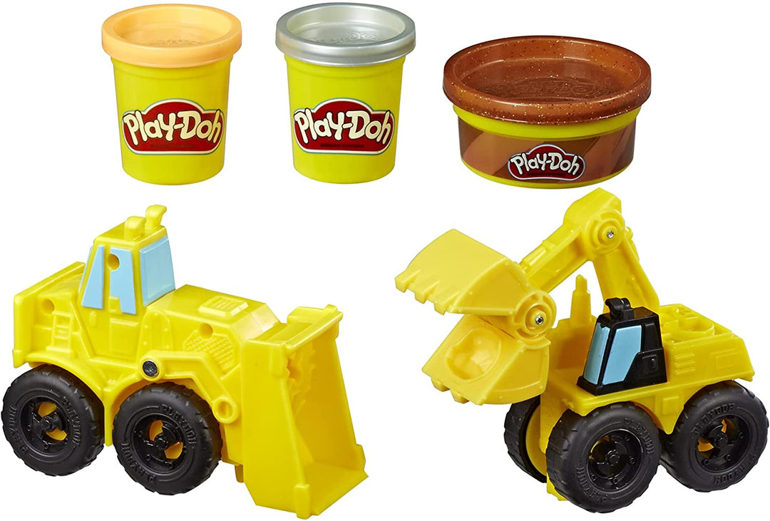Pelle et chargeuse Play Doh Wheels Camions de construction jouets