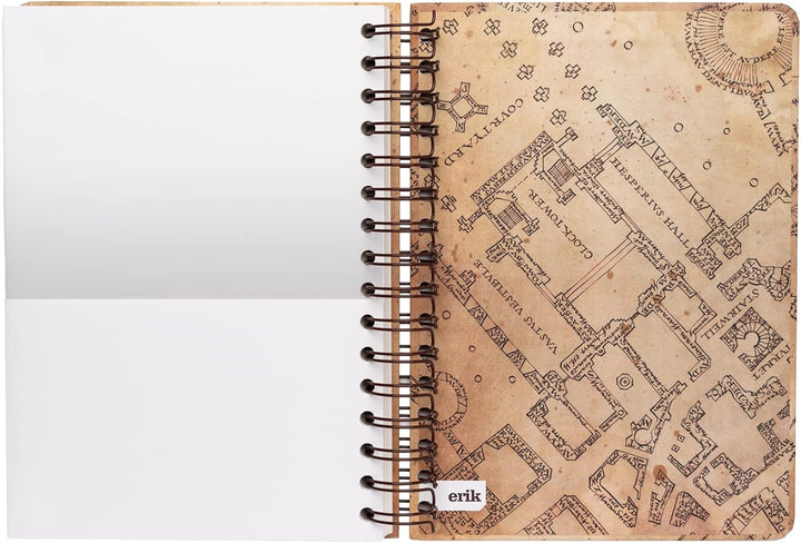 Grupo Erik The Marauder's Map Harry Potter A5 Notebook | Bullet Journal | Notebook A5