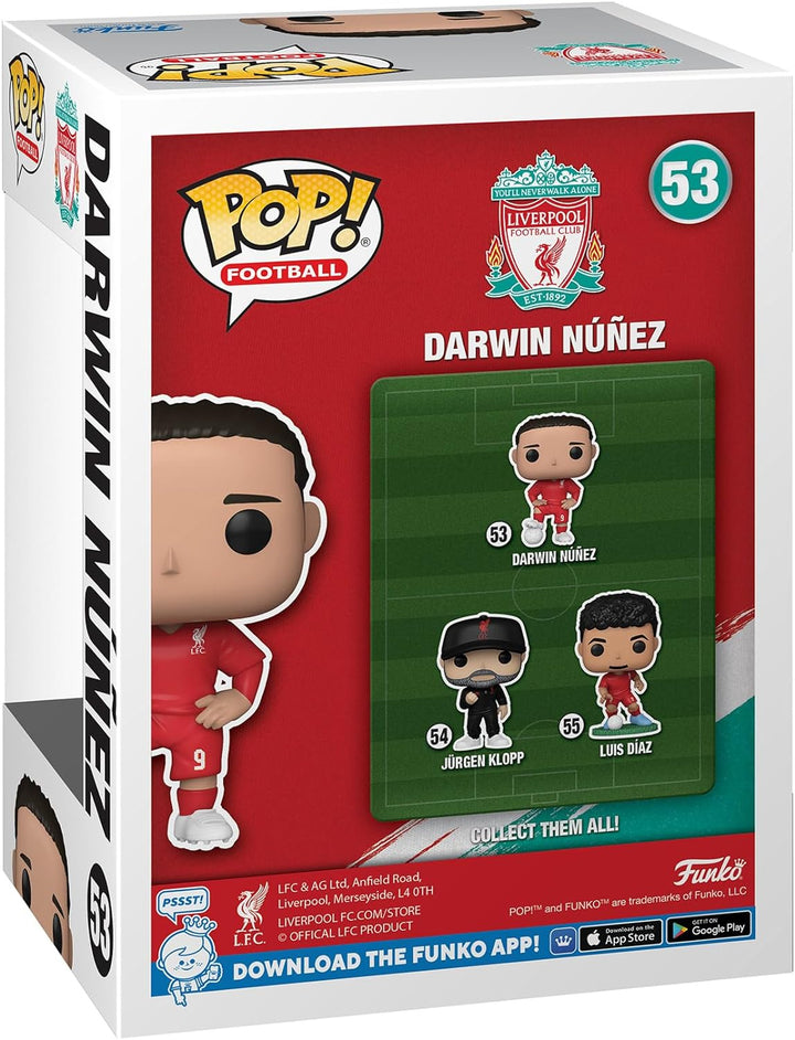 Funko POP! Soccer: Liverpool FC - Darwin Nunez - Collectable Vinyl Figure