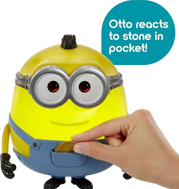 Minions Babble Otto Large Interactive Toy with 20+ Sounds & Phrases, Gift for Kids