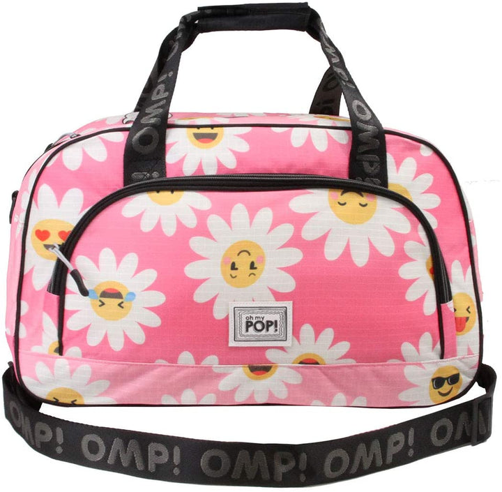 Oh My Pop! Happy Flower-Pocket Sports Bag
