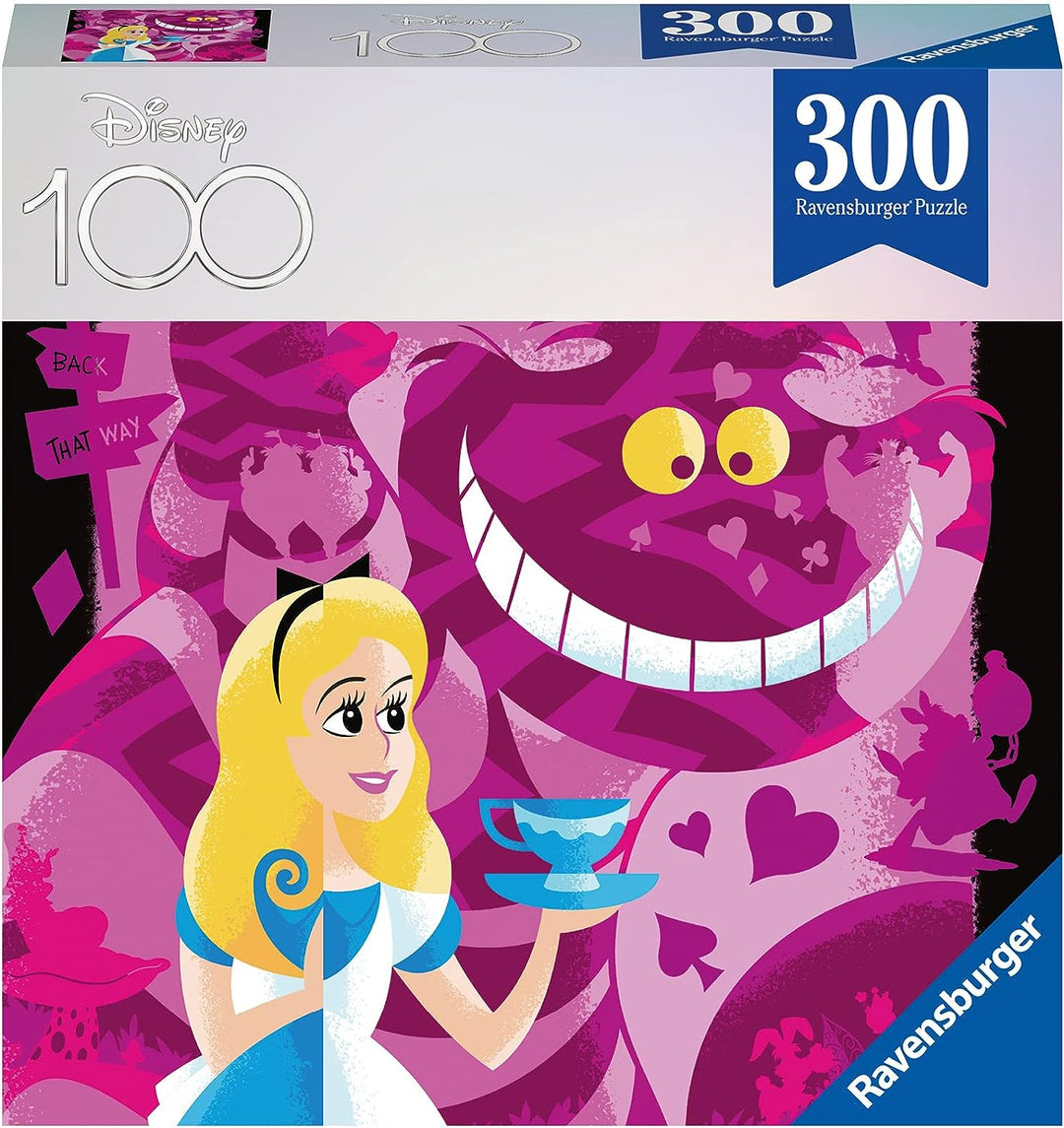 Ravensburger Disney 100th Anniversary Alice in Wonderland Jigsaw Puzzles for Adults and Kids