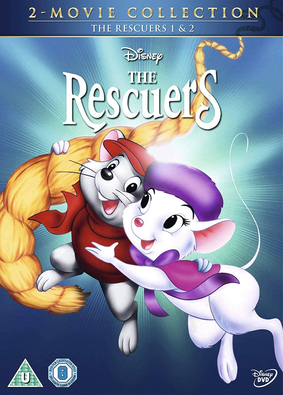 Rescuers and Rescuers Down Under Doublepack [2018] - Animation [DVD]
