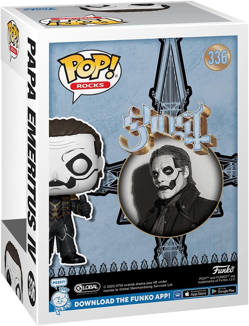Funko Pop! Rocks - Papa Emeritus IV Vinyl Figure #336 (72565) 3