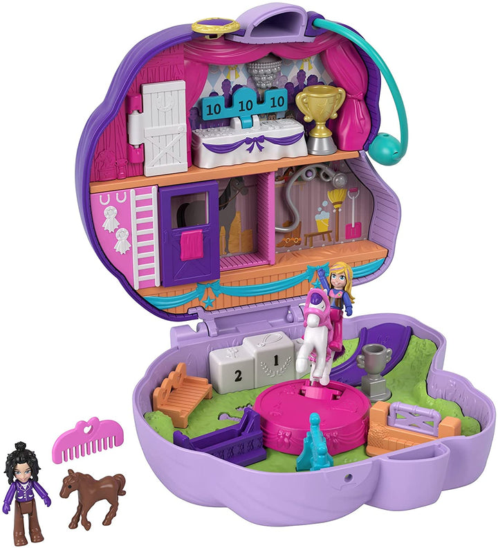 Polly Pocket Jumpin Style Poney Compact