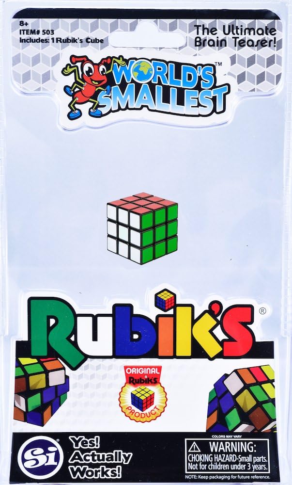 Worlds Smallest Toys RUB Rubik's Cube, Multicoloured