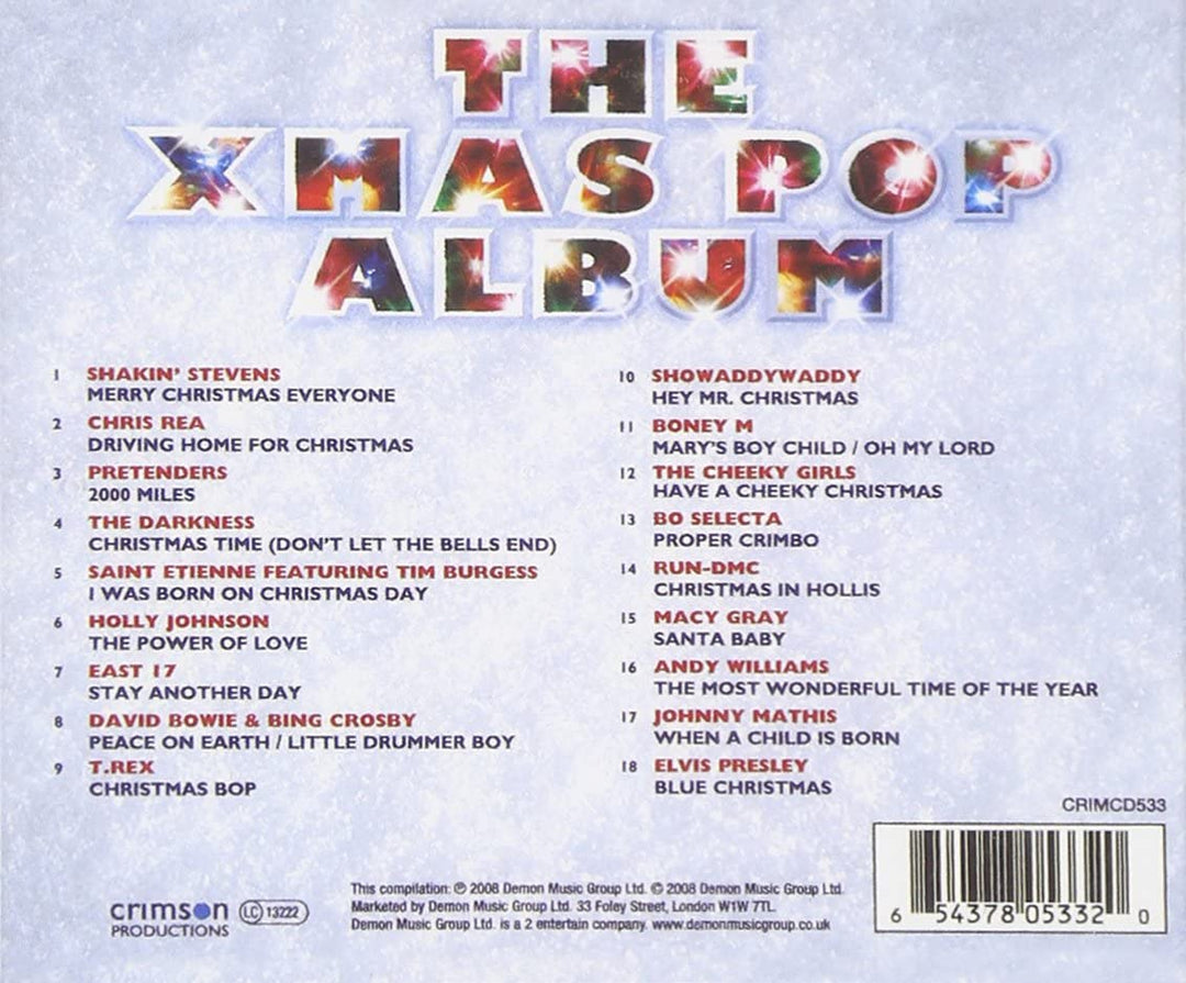 The Xmas Pop Album [Audio CD]