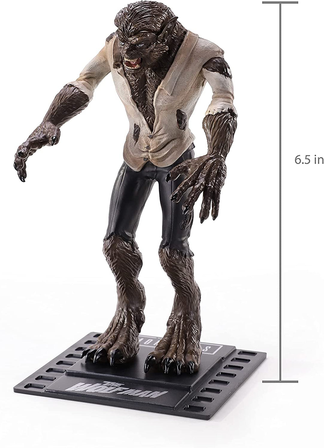 The Noble Collection Universal Monsters Bendyfigs Wolf-Man - 7.5in (19cm) Noble