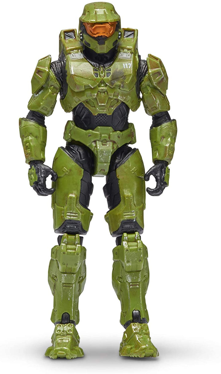 Halo HLW0016 4""World Deluxe Warthog and Master Chief