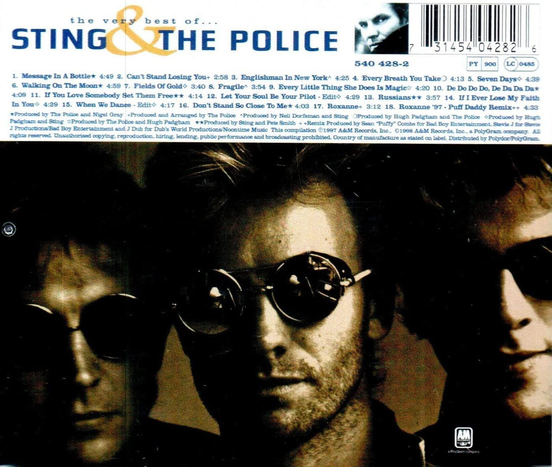 The Very Best of Sting and the Police [Audio CD]