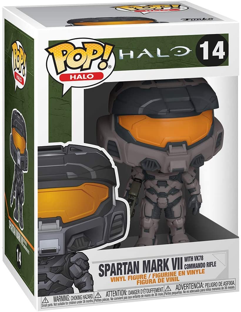 Halo Spartan Mark VII Avec Fusil Commando VK78 Funko 51103 Pop! Vinyle #14