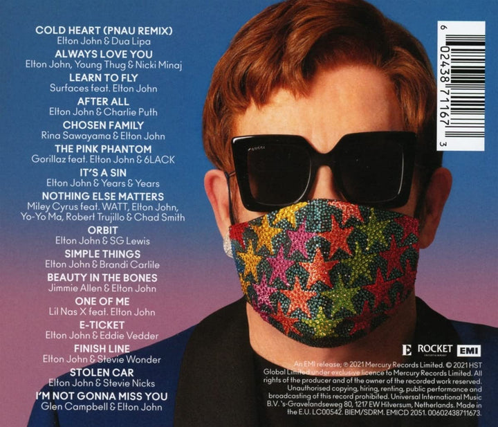 Elton John - The Lockdown Sessions [Audio CD]
