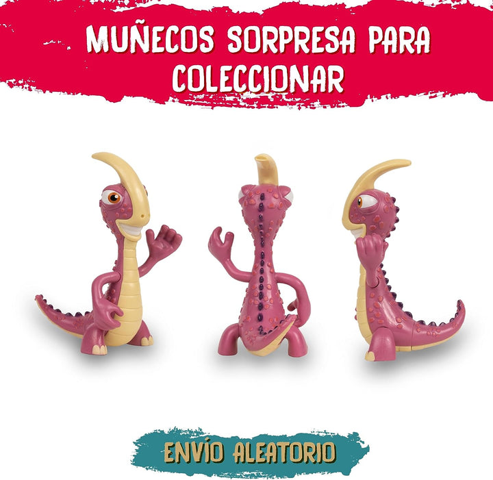 Gigantosaurus - Articulated Figures 13 cm, Dinosaur Dolls, Characters from the Cartoon Series