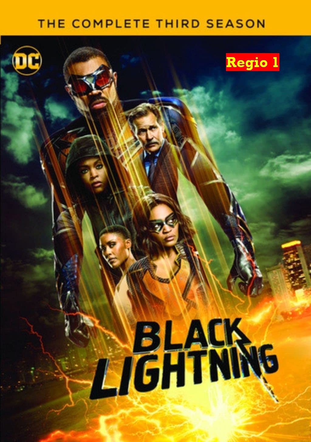 BLACK LIGHTNING: THE COMPLETE THIRD SEASON [DVD]