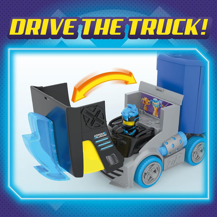 T-RACERS Turbo Truck – X-Racer truck with 1 exclusive X-Racer driver and 1 exclusive X-Racer