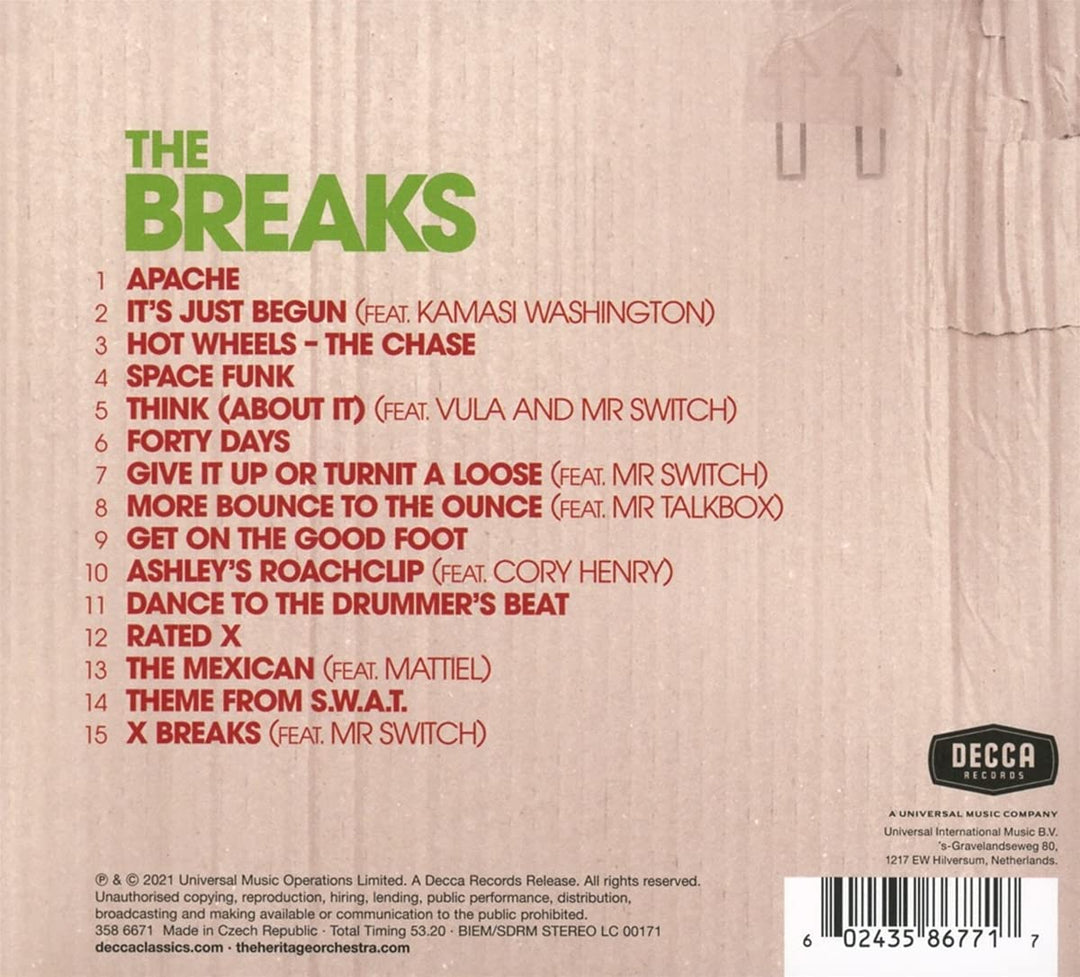 Jules Buckley  - The Breaks [Audio CD]