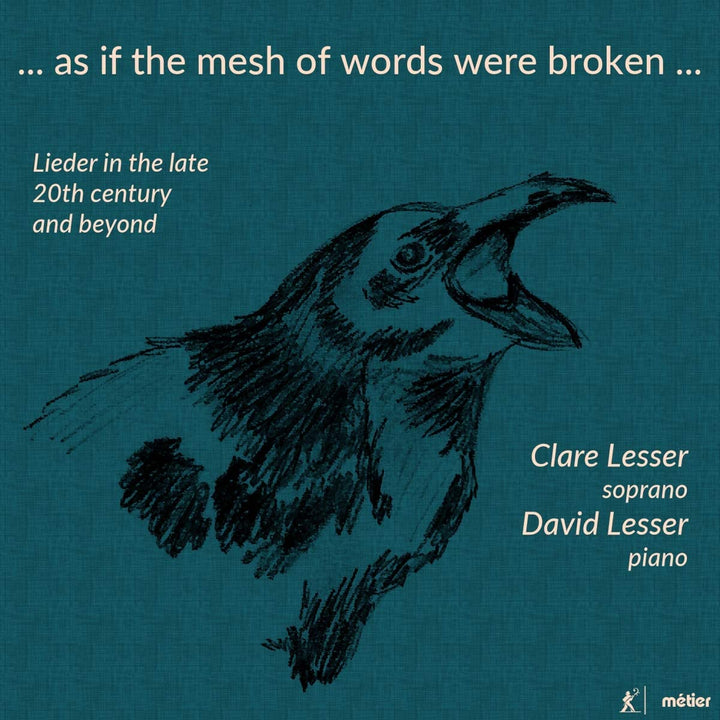 Mesh Of Words Were Broken [Clare Lesser; David Lesser] [Metier : MSV28567] [Audio CD]