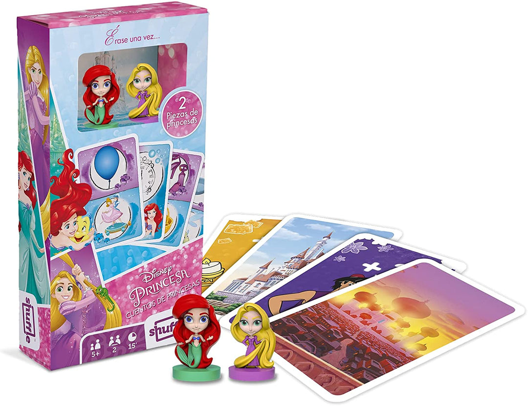 Shuffle Disney Princess Phrase A Time Princess Tales Children's Card Game with C