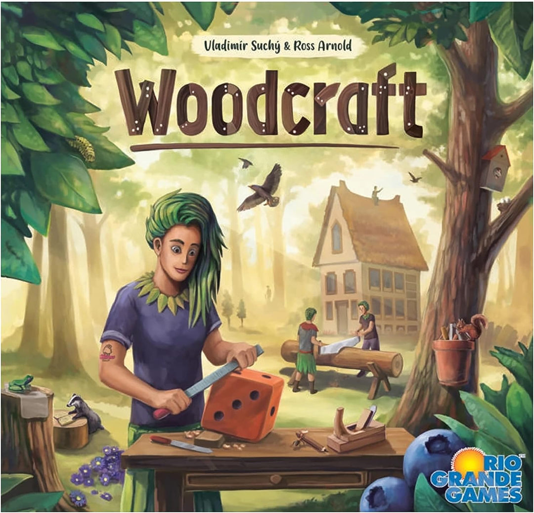 Woodcraft - Workshop Management Game, Economic Board Game, Builder Board Game