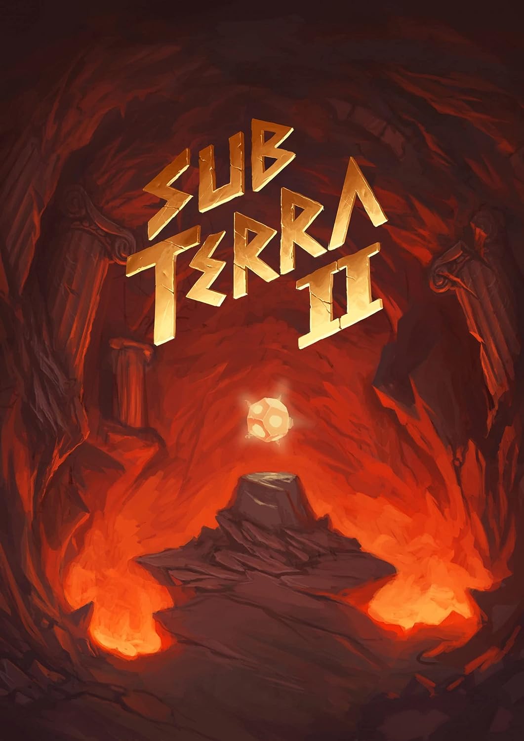Inside The Box | Sub Terra II: Inferno's Edge | Board Game | Ages 14+ | 1-6 Players