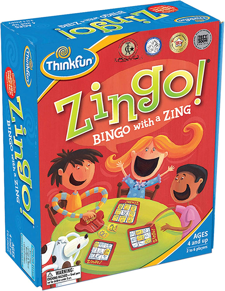Thinkfun Zingo Bingo Game - Educational Toys for Kids Age 4 Years Up - Learning Games