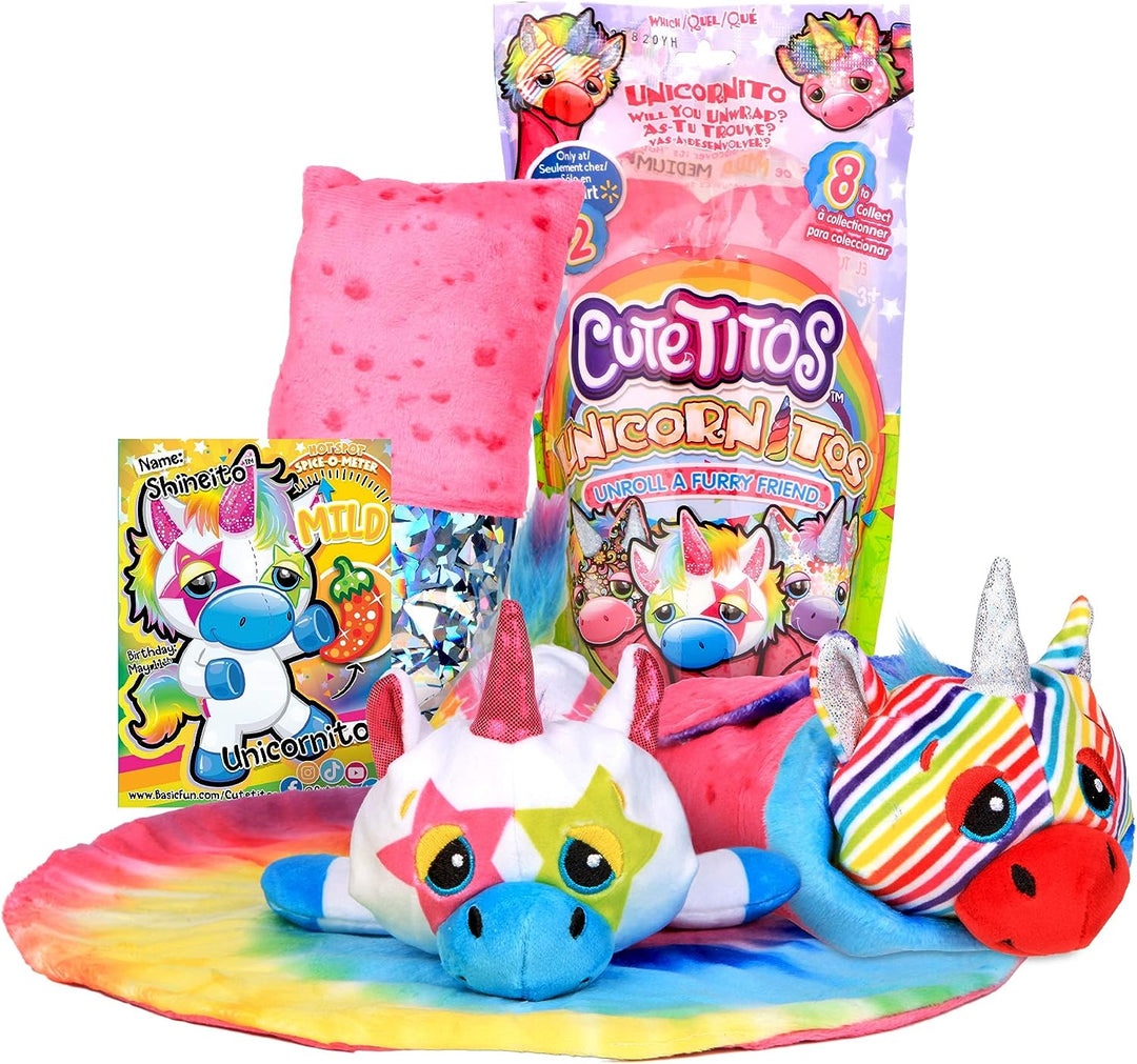 Cutetitos Unicornitos 29243, Surprise Stuffed Animals, Cute Plush Toys for Girls