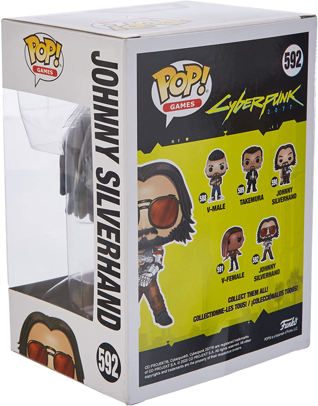 Cyberpunk 2077 Johnny Silverhand Funko 47522 Pop! Vinyl #592