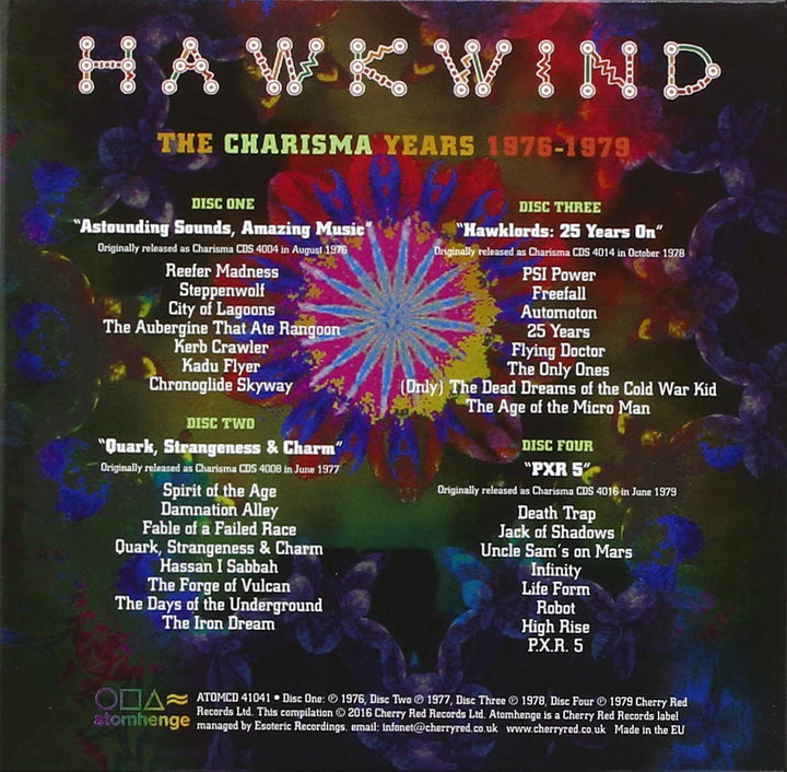 Hawkwind  - The Charisma Years 1976-1979 [Audio CD]