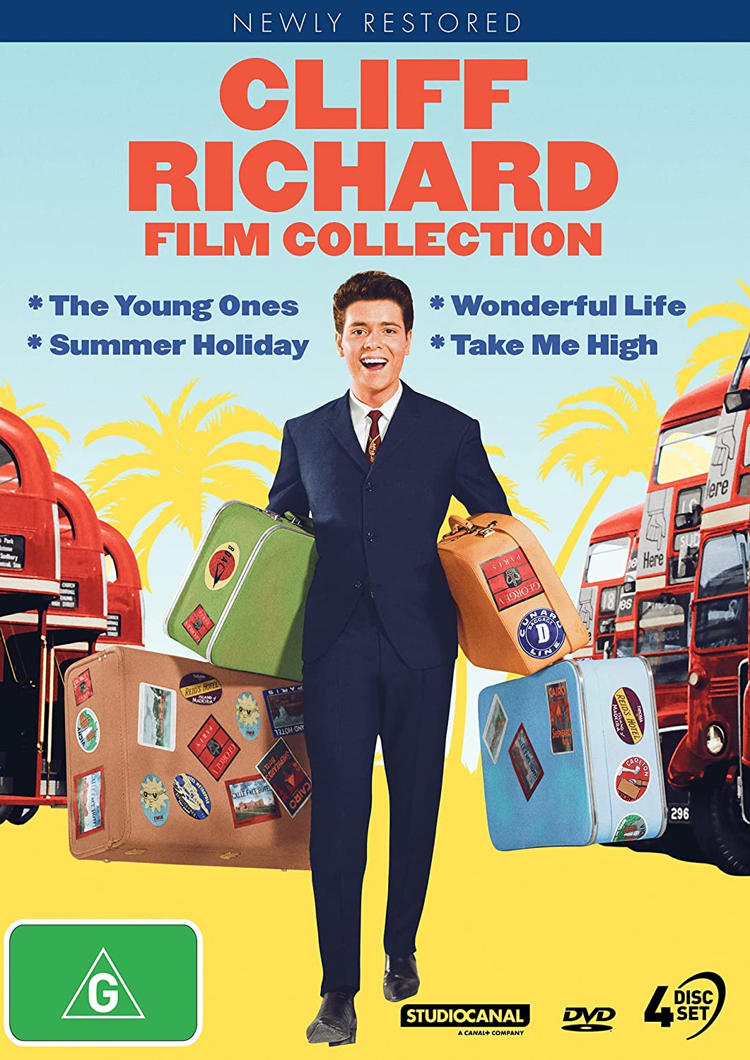 Cliff Richard's Film Collection - The Young Ones / Summer Holiday / Wonderful Li [DVD]