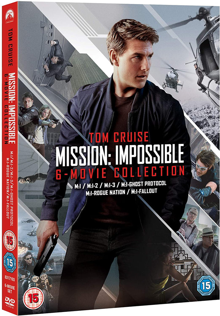 Mission: Impossible - The 6-Movie Collection [2018] - Action/Thriller [DVD]